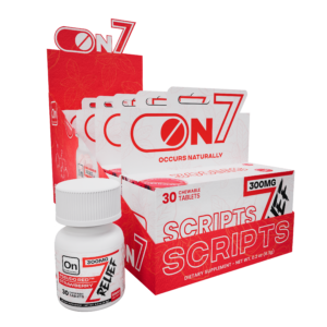 Relief 30-Count ON7 300MG Box