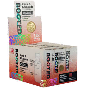 Rooted Strawberry - top lid open