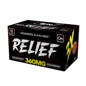 red alpha relief 12 count 360mg box